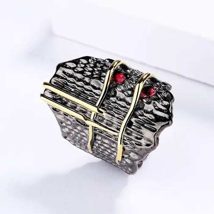 Bague zirconium moderne en argent 925 pour femmes style ethnique bijou créatif occasionnelle festive partenaire