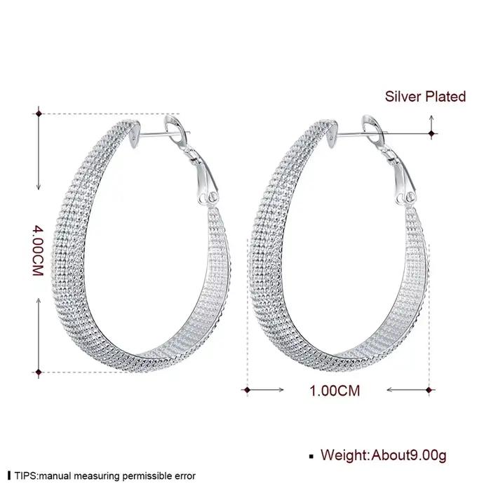 DOTEFFIL nouveau 925 boucles d'oreilles en argent Sterling femmes boucles d'oreilles pour cadeau de mariage Fine Europe bijoux cadeau de noël fête de fiançailles
