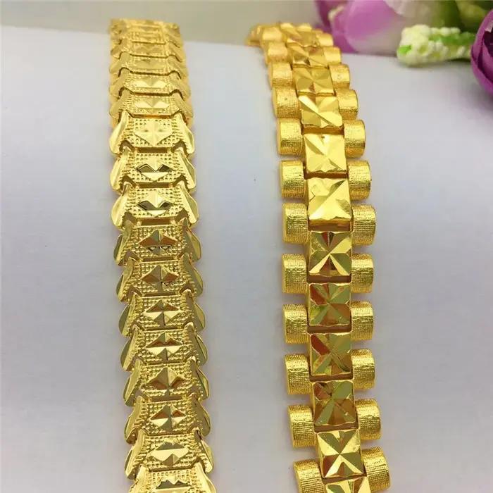 Bracelet de luxe en or 18 carats pour mariage et fiançailles