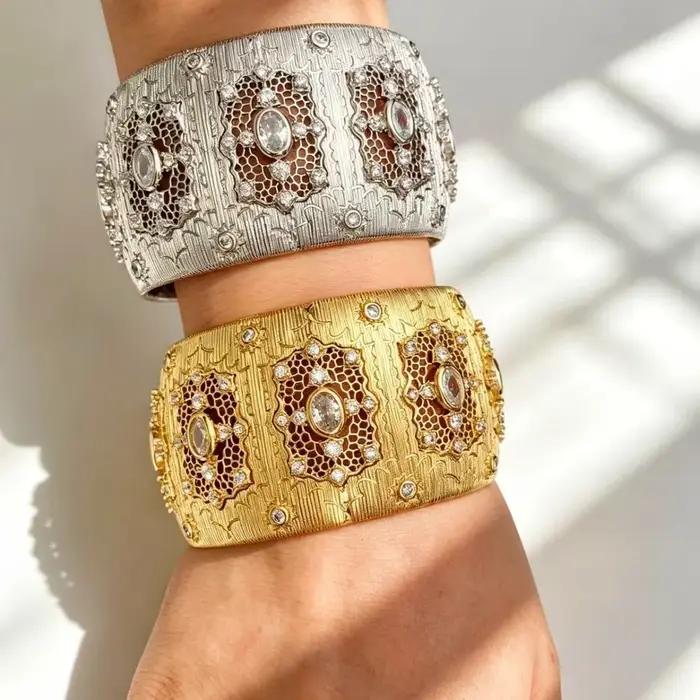 Ensemble de bracelets de luxe haut de gamme au design de niche