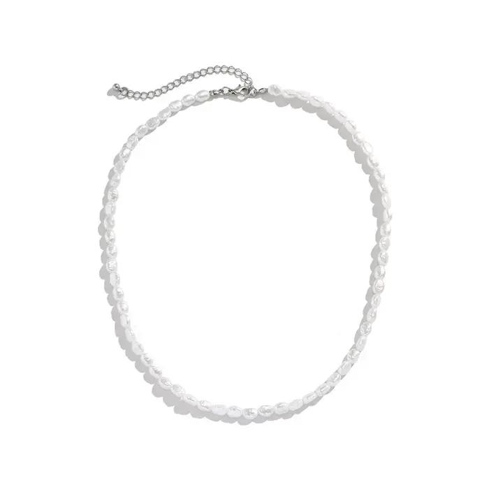 Collier de perles aliennes baroques pour hommes et femmes