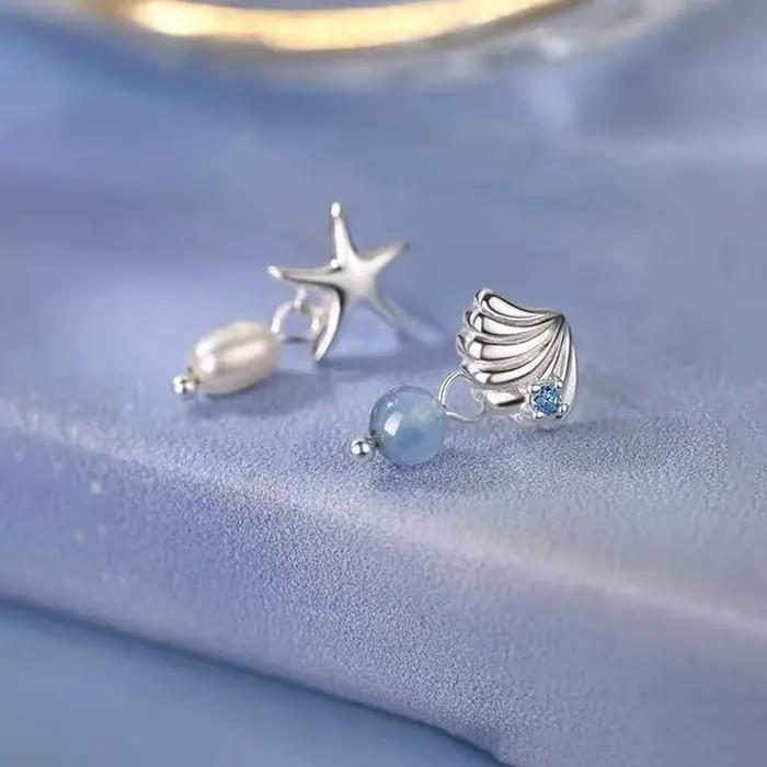 Boucles d'oreilles en argent Sterling 925 pour femmes