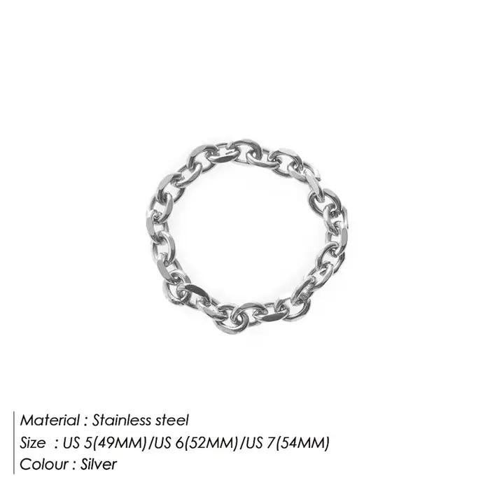 E-Manco – bague de fiançailles minimaliste avec lettres personnalisées, pour amoureux éternels, bagu