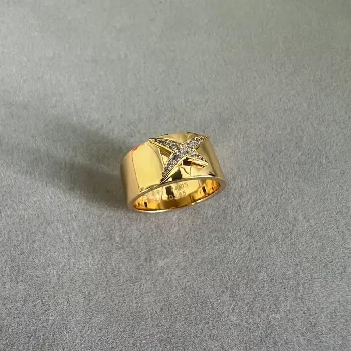 Bijoux de luxe MAU Star, bague pour femme en argent sterling 925, style classique, tendance, à porte