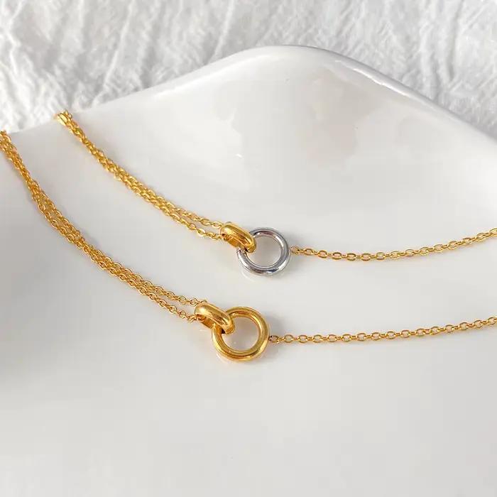 Bracelet minimaliste EManco en acier inoxydable