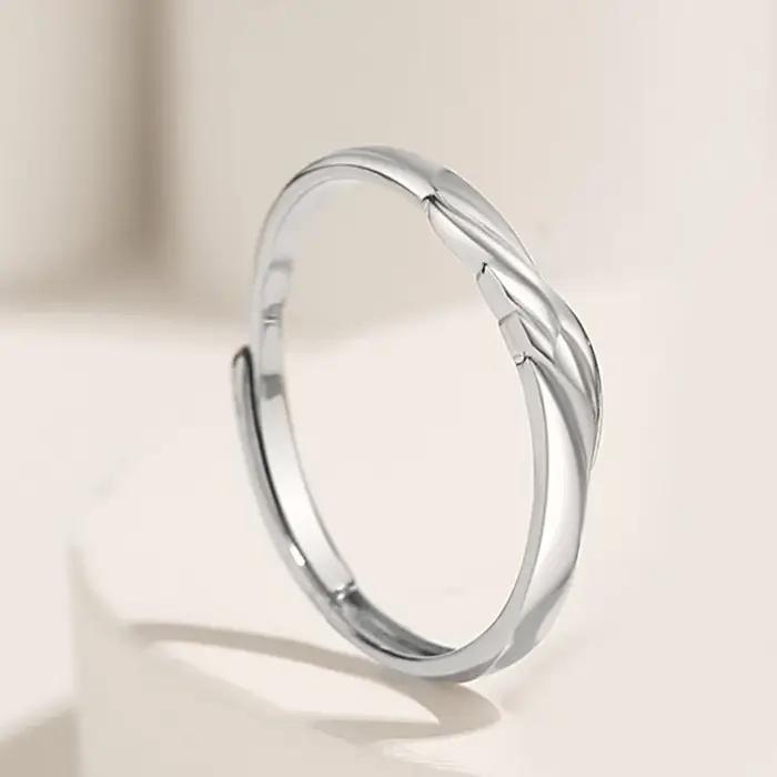 Monkton – bagues de couple en argent Sterling 925 pour femmes et hommes