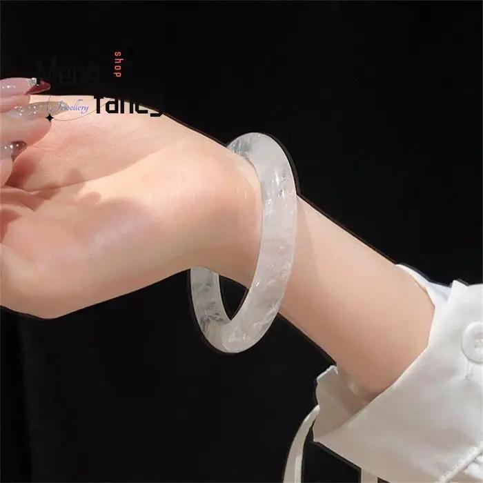 Bracelet en Quartz Rose naturel de Madagascar