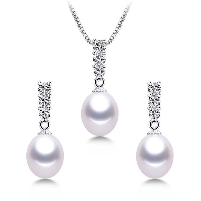 Dainashi 2026 Ensemble de bijoux exquis avec pendentif et boucles d'oreilles pour femmes