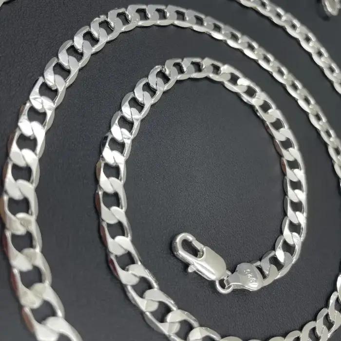 Collier en argent Sterling 925 pour hommes et femmes