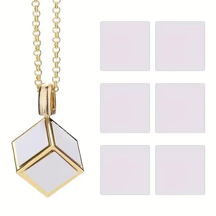 Collier pendentif avec image personnalisée pour hommes, 1 pièce, image personnalisée, Hip Hop, cadea