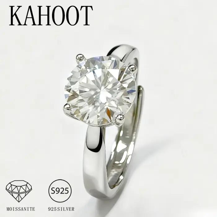 Une bague en argent 925 de haute qualité