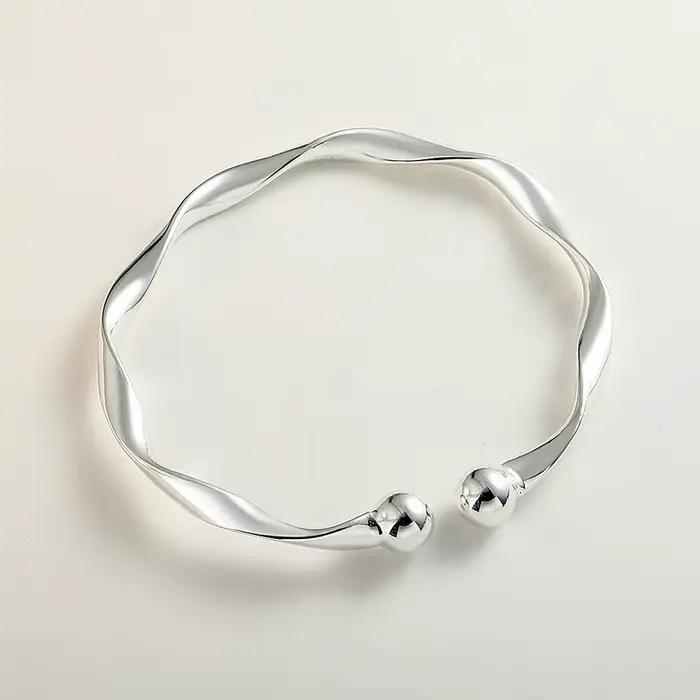 Bracelets à breloques en argent Sterling 925 pour femmes, bijoux fins de luxe originaux réglables en