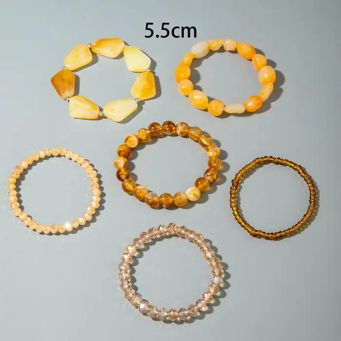 Bracelet en perles de verre bohème Tocona