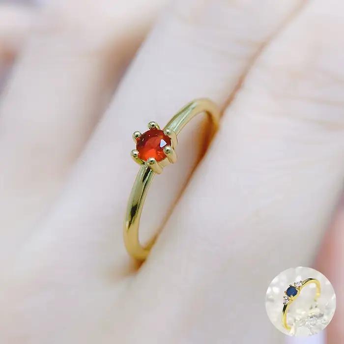 Anneau de mariage classique en zircone cubique plaqué or 14K pour célébrer l'engagement et les occasions spéciales femmes