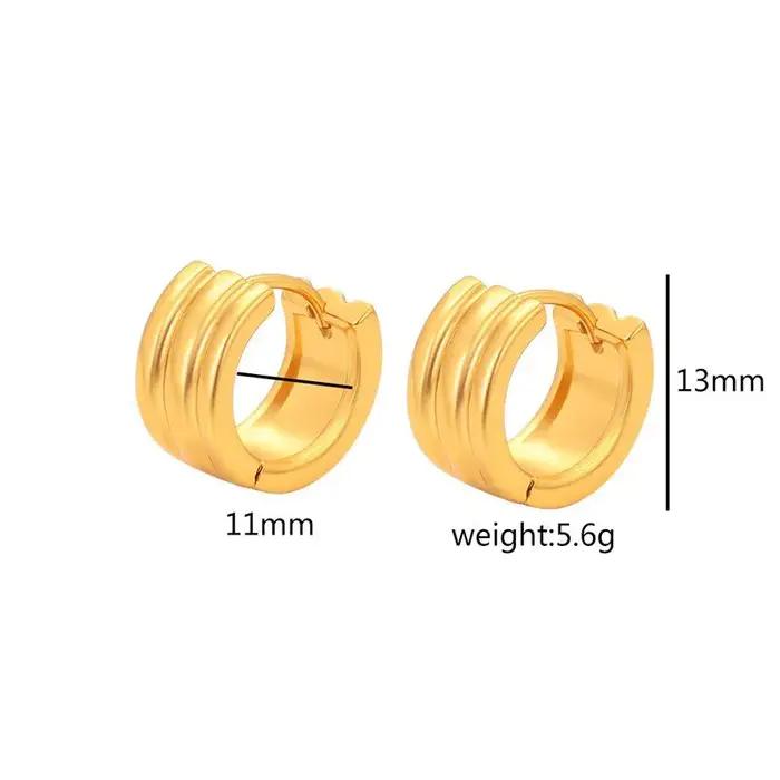 XP Jewelry --- AAA + boucles d'oreilles en Zircon pour femmes, bijoux à la mode, vente en gros, plaqué or pur 24 carats, écologique