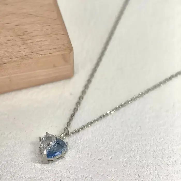 Ensemble de bijoux fins en cristal pour femmes