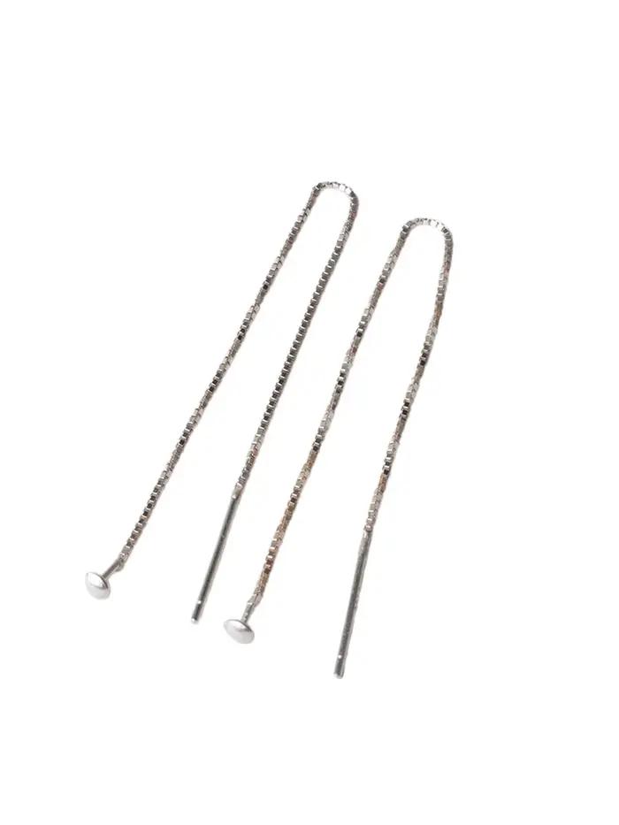 Fil d'oreille, fil d'oreille en argent sterling 925 massif