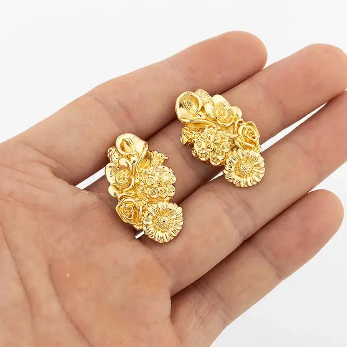 Ensemble de bijoux plaqués or pour femme