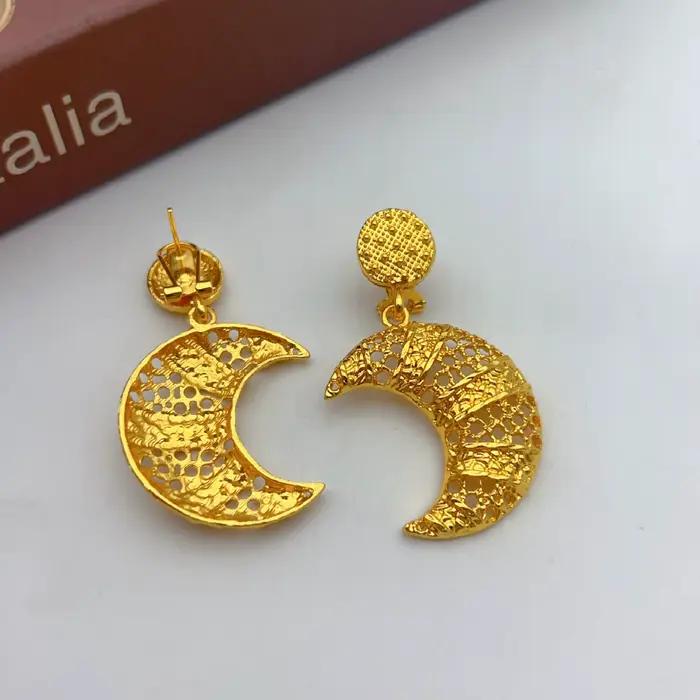 Parures de colliers et boucles d'oreilles indiennes pour mariée