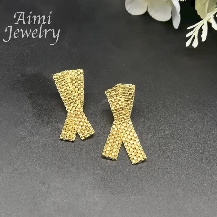 Ensemble de bijoux plaqués or pour femmes