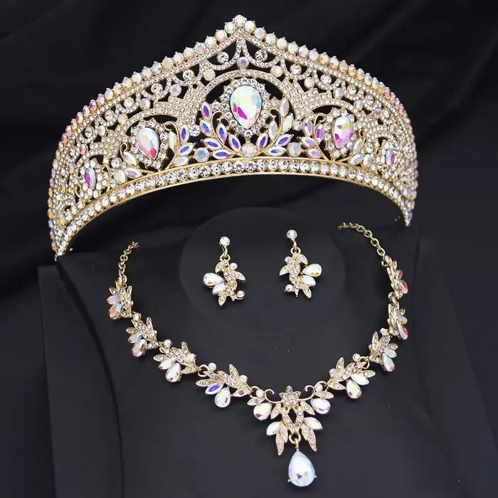 Bijoux de mariée princesse opale rose
