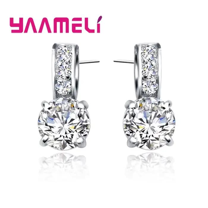 Ensemble de bijoux en argent regardé 925 pour femmes et filles