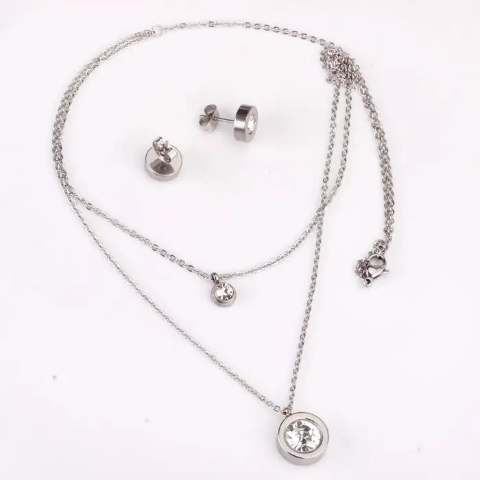 Ensembles de Bijoux de luxe en zircone cubique