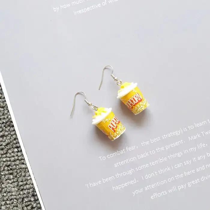 Boucles d'oreilles en résine pour femmes et enfants