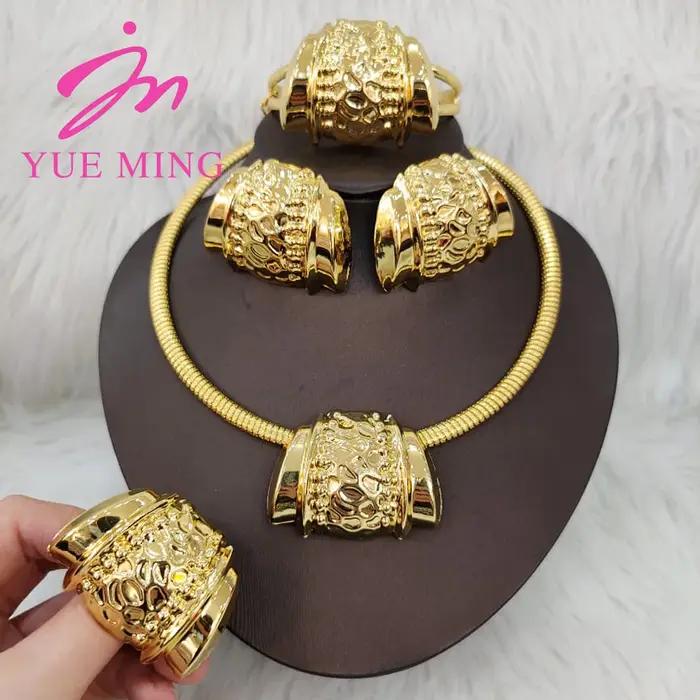 Ensembles de bijoux couleur or pour femmes