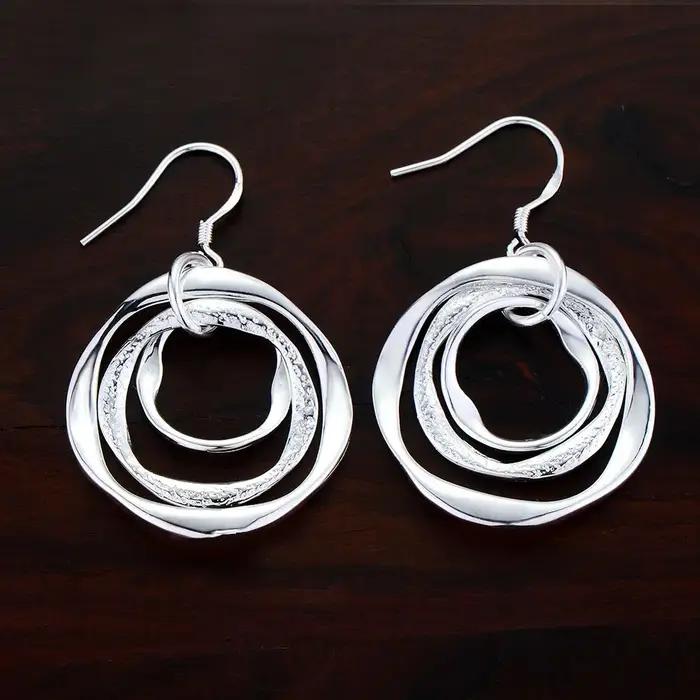 Boucles d'oreilles en argent Sterling 925 pour femmes