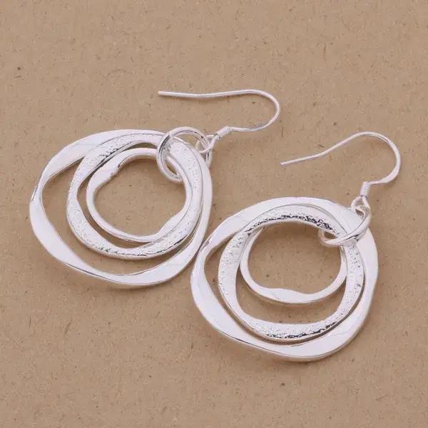 Boucles d'oreilles en argent Sterling 925 pour femmes