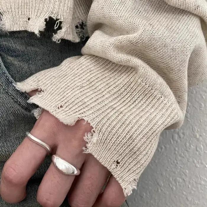 Bagues de fiançailles en argent Sterling 925 pour femmes