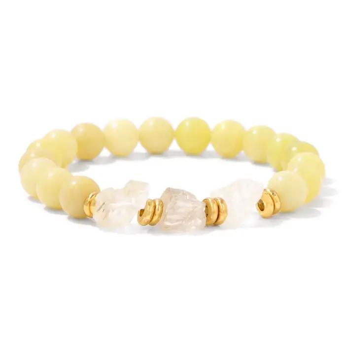 Bracelet en Pierre de Guérison de 8mm