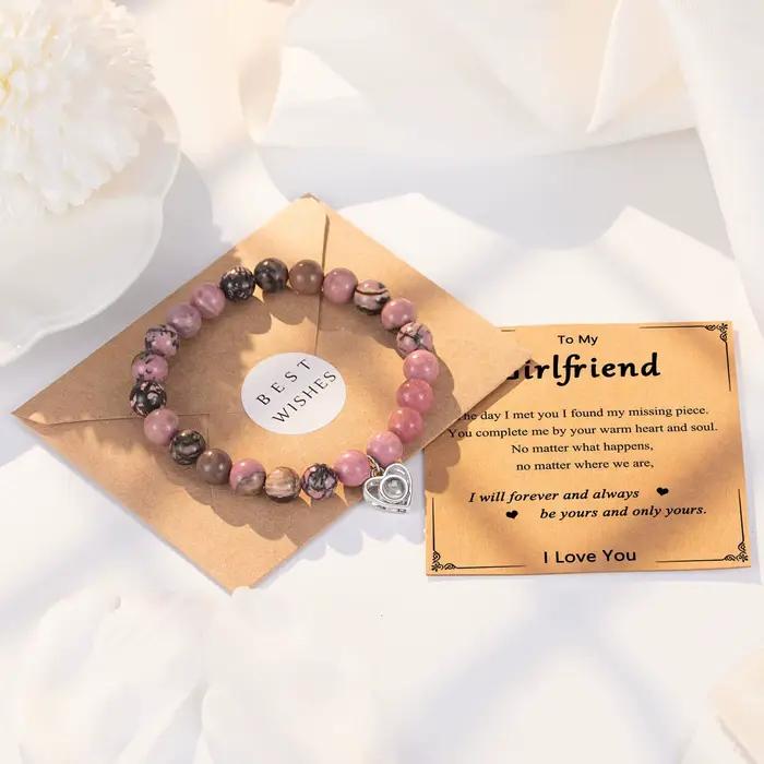 Bracelet je t'aime en 100 langues pour couples