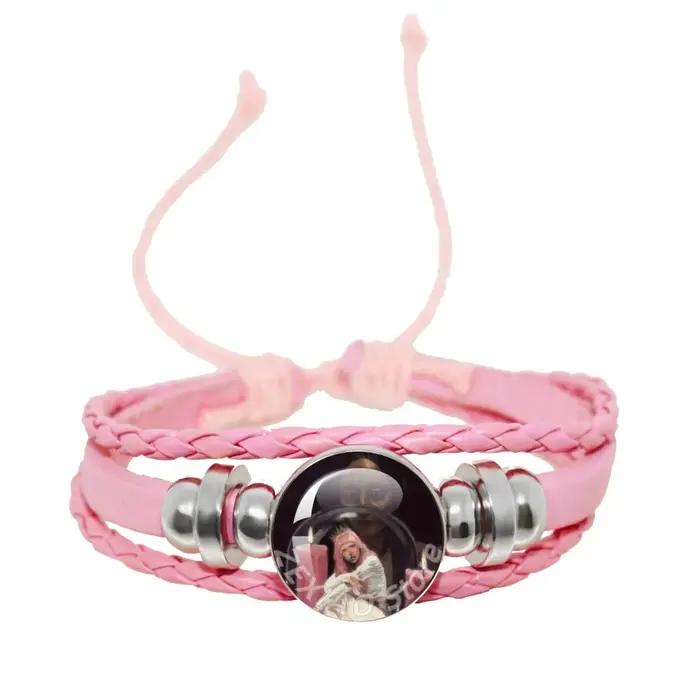 Bracelet Melanie M-Martinez HADES SACRIFICE, pendentif en verre cabochon, bracelet rose, bijoux à breloques, cadeaux créatifs