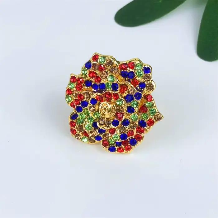 Ensemble de bijoux plaqués or 18 carats vintage pour femmes