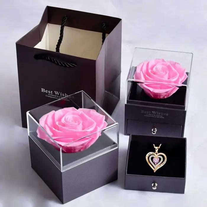 Ensemble cadeau de bijoux de collier pour femme