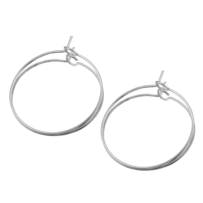 Boucles d'oreilles en acier inoxydable doré variées pour femmes occasions spéciales et bricolage