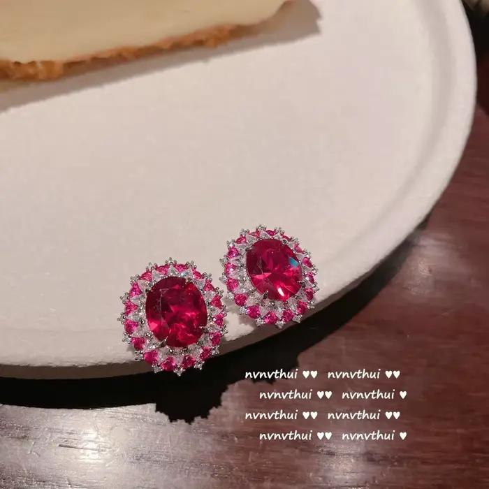Chimfraîchement Lab AdrenJewelry Ensembles de bijoux en argent 2023 pour femmes