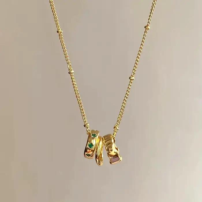 Collier vintage en diamant vert brillant pour femmes ensembles de bijoux mariage soirée de gala occasions spéciales