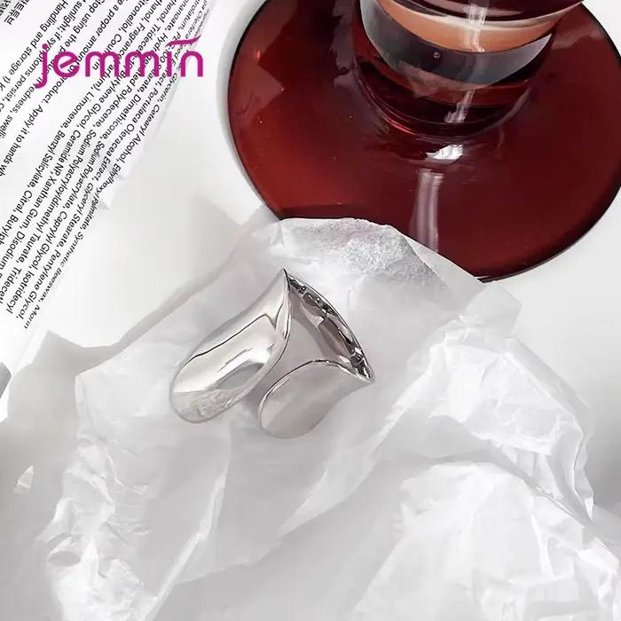 Bagues élégantes en argent Sterling 925 véritable pour femmes et filles, accessoires d'anniversaire, à porter avec élégance