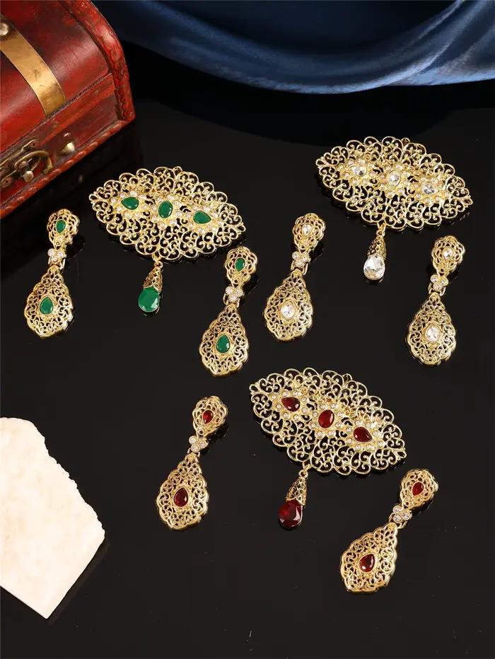 Ensemble de bijoux de mariage marocain pour mariée