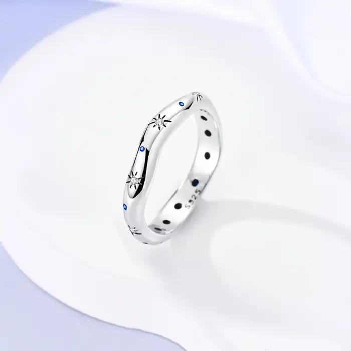 Bagues originales en Zirconium pour femmes, bijoux de fiançailles, cadeau d'anniversaire, soleil et lune