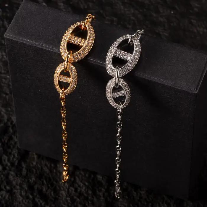Bracelet à brins couleur or pour femme, feuilles de bijoux tendance, cadeau d'anniversaire pour mère, amies, occasions spéciales