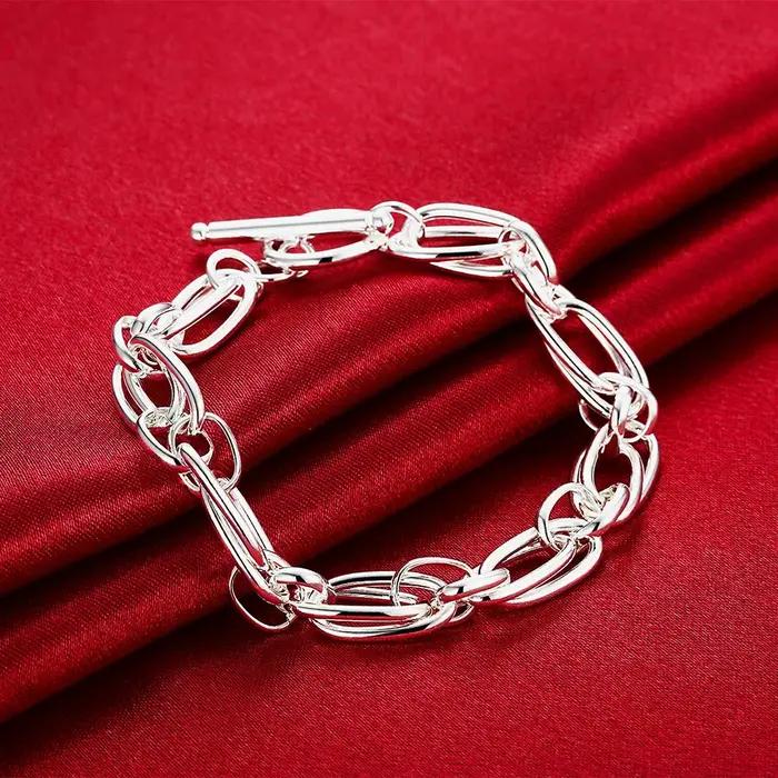 Bracelet en argent Sterling 925 pour femmes et hommes