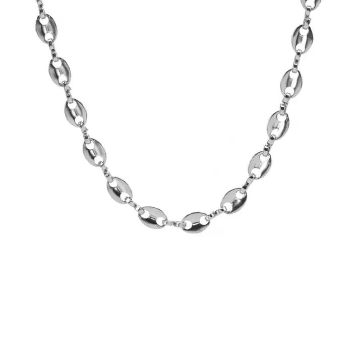 Collier pendentif en forme de grain de café pour femme et homme