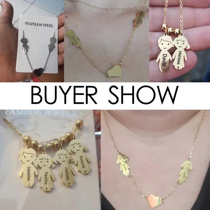 Collier Personnalisé en Acier Inoxydable avec Chaîne de Maillons et Pendentif Cœur pour Hommes Femmes Occasions Spéciales Présent Nom Gravé