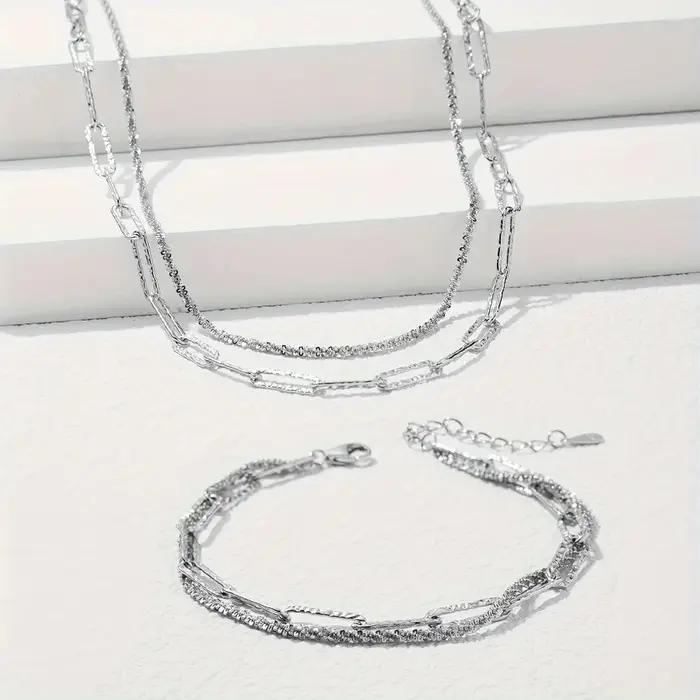 Ensemble de 2 Breloques en Argent Sterling 925 Fin Design pour Femme et Homme Occasions Spéciales