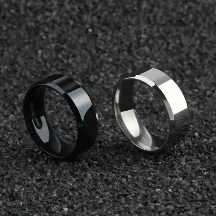 Bague de bijoux à breloques pour hommes et femmes