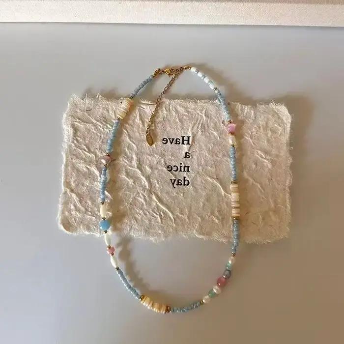 Collier de perles d'eau douce pour femmes